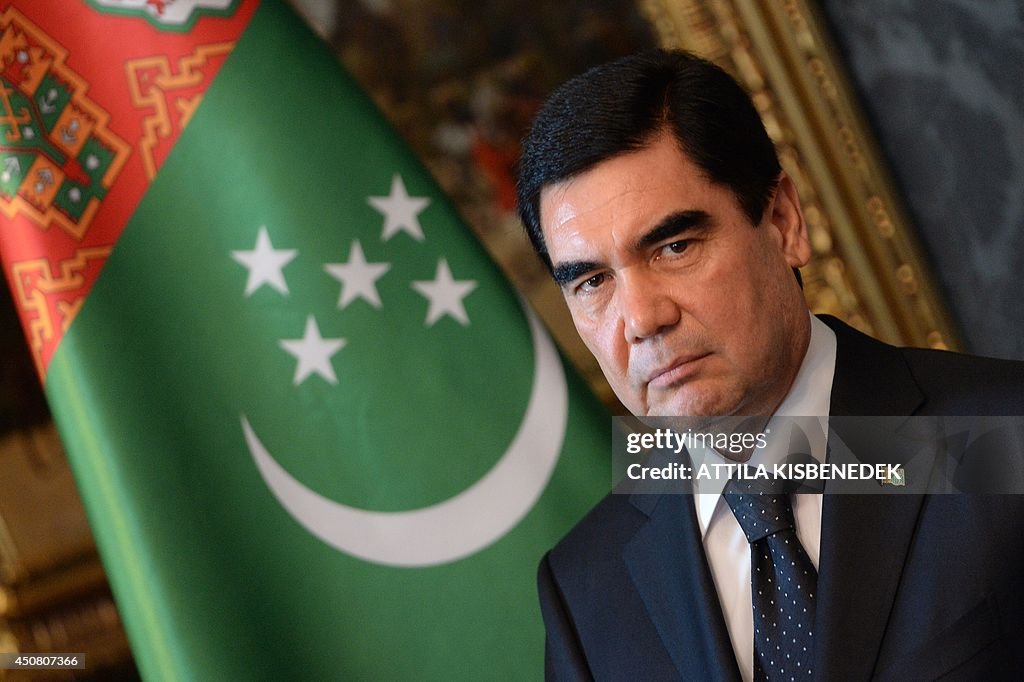 HUNGARY-TURKMENISTAN-POLITICS-DIPLOMACY