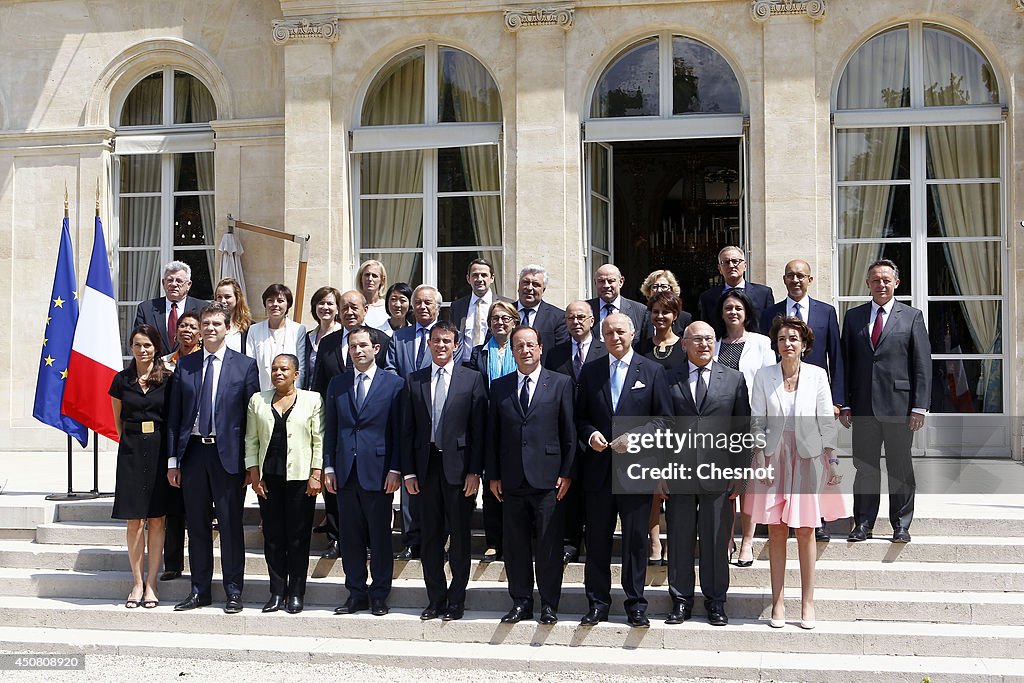 'Conseil Des Ministres' At Elysee Palace