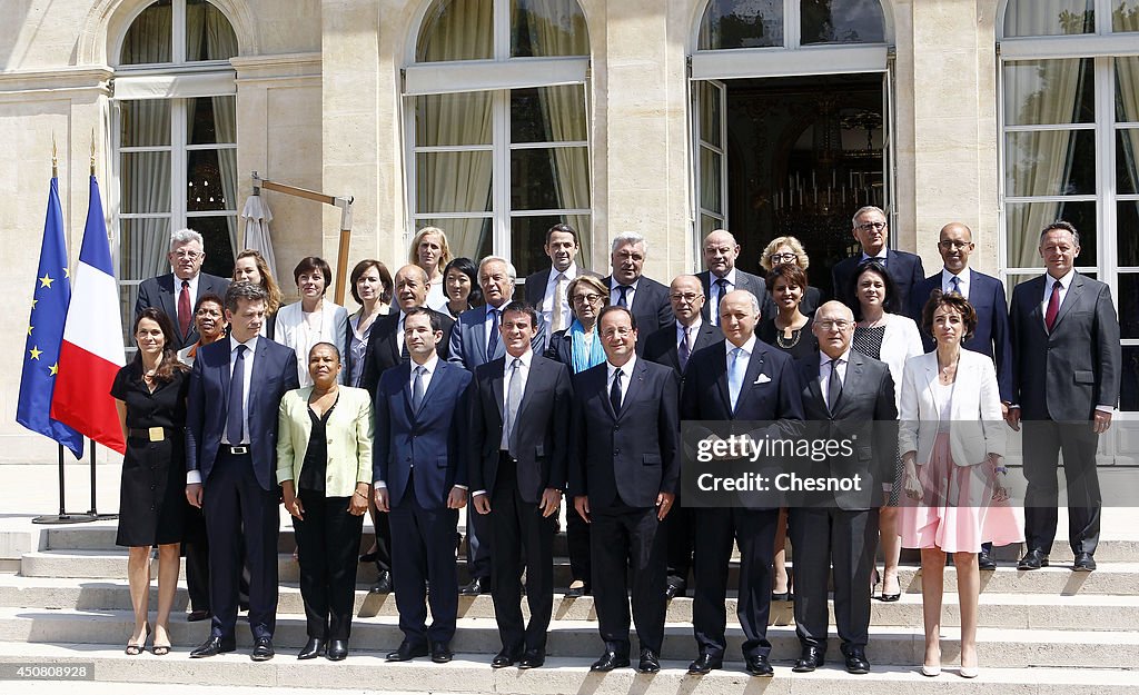 'Conseil Des Ministres' At Elysee Palace