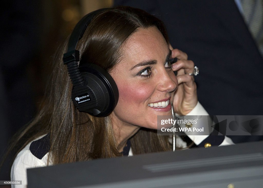 The Duchess Of Cambridge Visits Bletchley Park