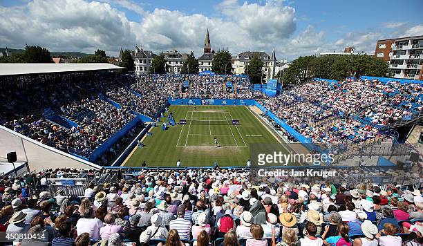 General view on day five of the Aegon International at Devonshire Park on June 18, 2014 in Eastbourne, England.