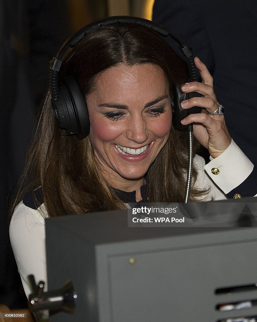 The Duchess Of Cambridge Visits Bletchley Park