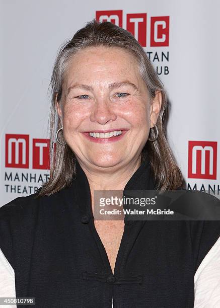 Cherry Jones attends the Opening Night After Party for the Manhattan Theatre Club's 'When We Were Young and Afraid' at Brasserie 8 1/2 on June 17,...