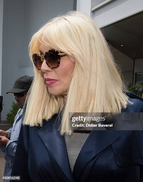 Courtney Love attends the 'Grey Seminar' at the 2014 Cannes Lions on June 18, 2014 in Cannes, France.