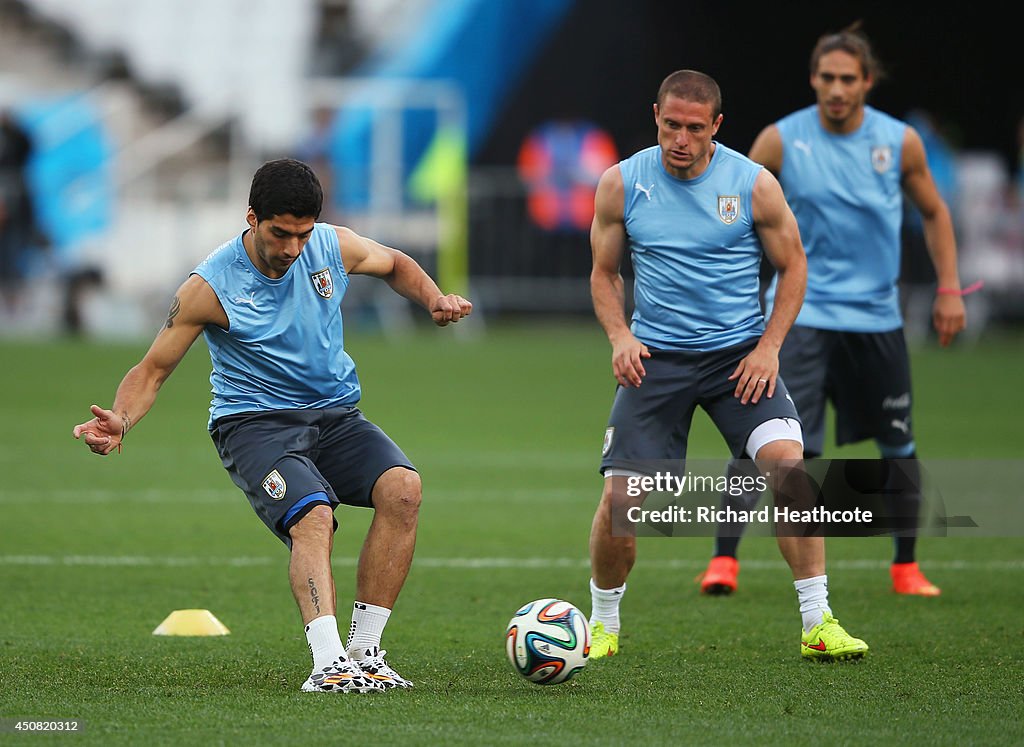 Uruguay Training & Press Conference - 2014 FIFA World Cup Brazil