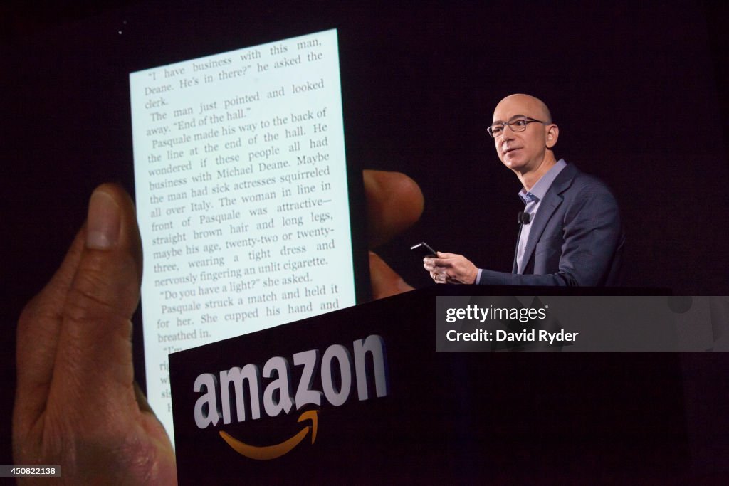 Amazon Unveils Its First Smartphone