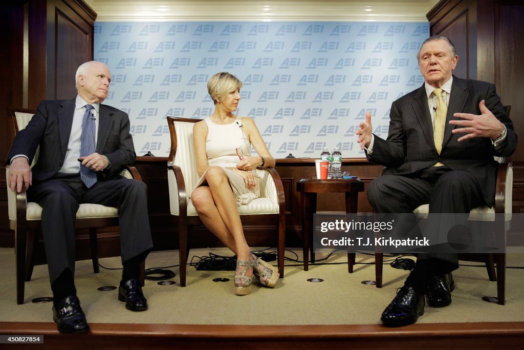 John McCain Discusses The Situation In Iraq At American Enterprise Institute