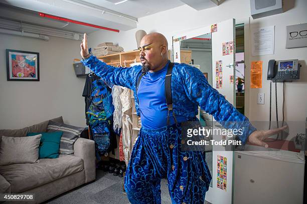 Actor James Monroe Iglehart is photographed for USA Today on May 28, 2014 in New York City. PUBLISHED IMAGE.