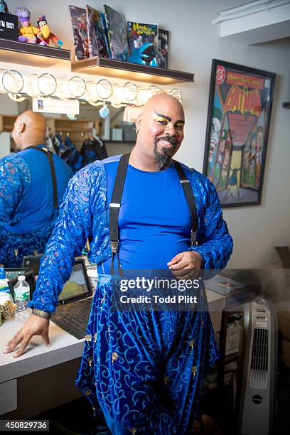 Actor James Monroe Iglehart is photographed for USA Today on May 28, 2014 in New York City. PUBLISHED IMAGE.