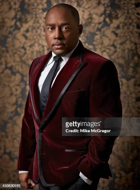 Fubu founder and branding expert, Daymond John is photographed for Inc. Magazine NYC on April 24, 2013 in New York City.