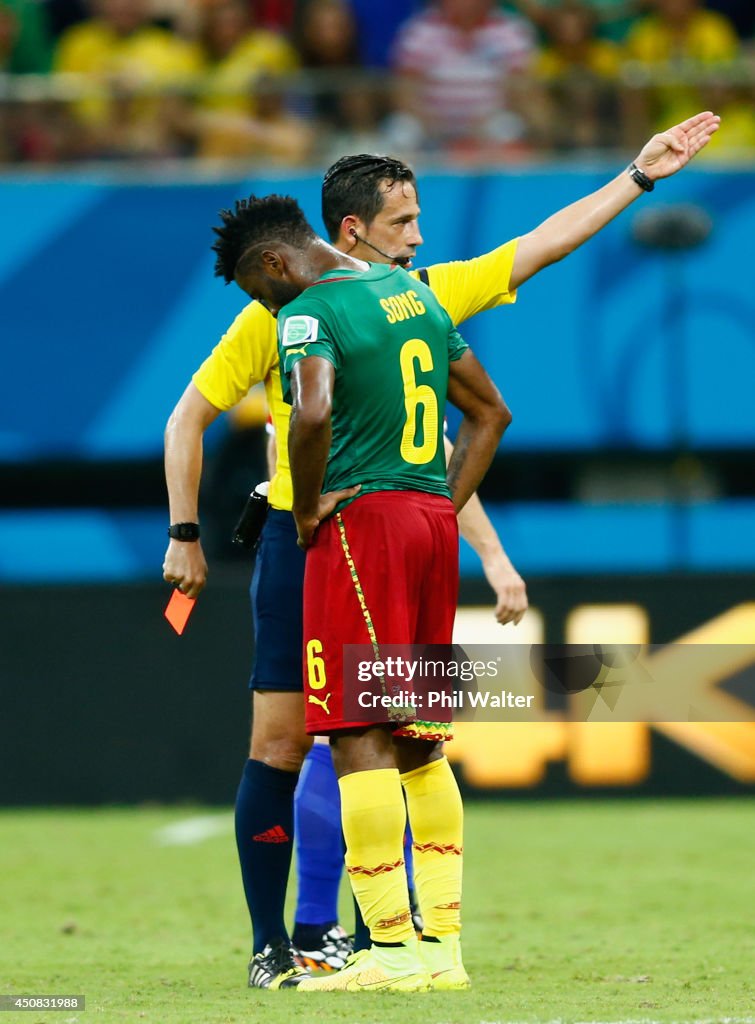 Cameroon v Croatia: Group A - 2014 FIFA World Cup Brazil