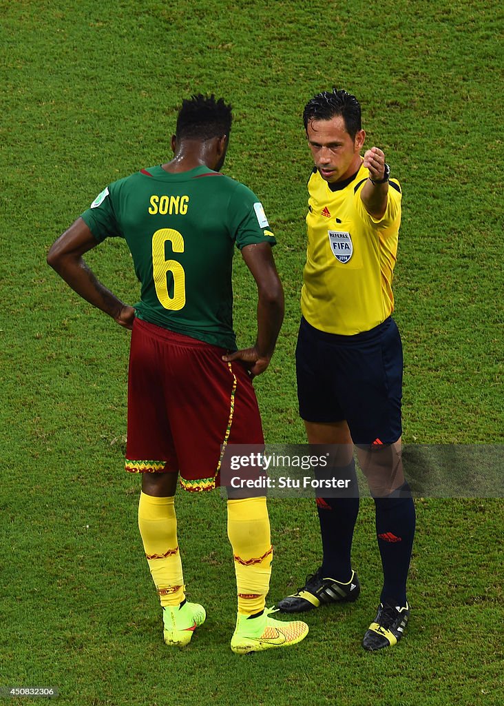 Cameroon v Croatia: Group A - 2014 FIFA World Cup Brazil