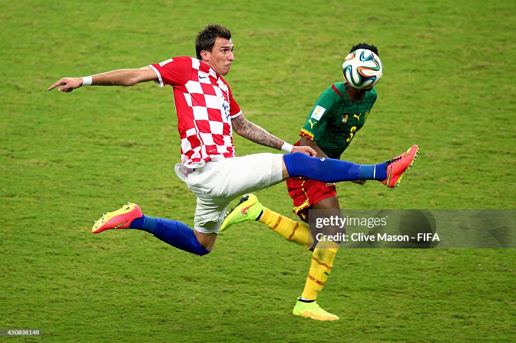 Cameroon v Croatia: Group A - 2014 FIFA World Cup Brazil