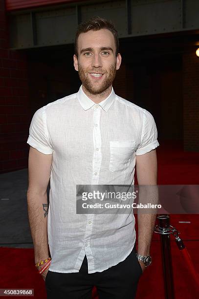 Matthew Lewis attends The Wizarding World of Harry Potter Diagon Alley Grand Opening at Universal Orlando on June 18, 2014 in Orlando, Florida.