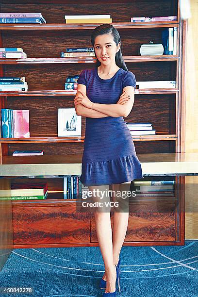 Li Aibing Li Bingbing Interview In Hong Kong Photos and Premium High Res Pictures ...