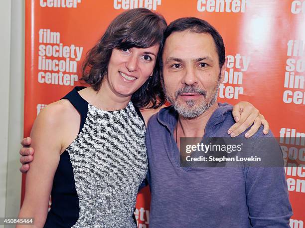 Director Madeleine Sackler and actor/film subject Oleg Sidorchyk attend a special screening of HBO's "Dangerous Acts Starring The Unstable Elements...