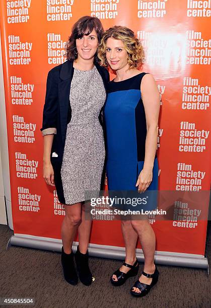 Director Madeleine Sackler and VP of Programming at HBO Documentary Films Sarah Bernstein attend a special screening of HBO's "Dangerous Acts...