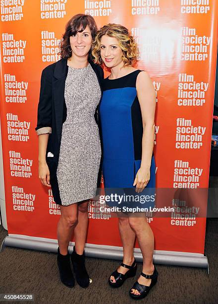 Director Madeleine Sackler and VP of Programming at HBO Documentary Films Sarah Bernstein attend a special screening of HBO's "Dangerous Acts...