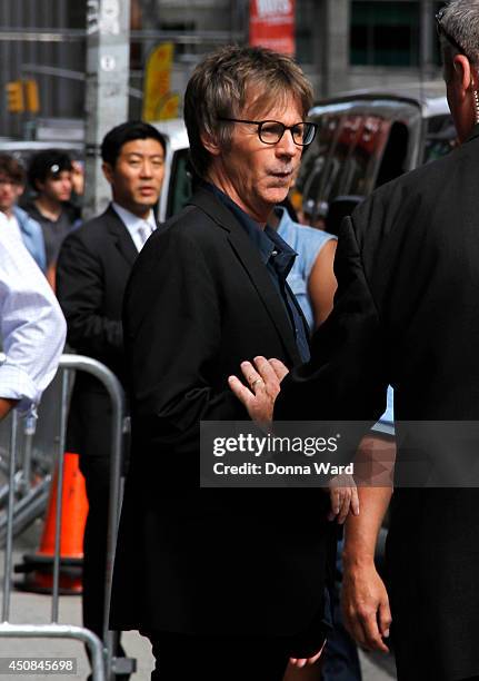 Dana Carvey leaves the "Late Show with David Letterman" at Ed Sullivan Theater on June 18, 2014 in New York City.