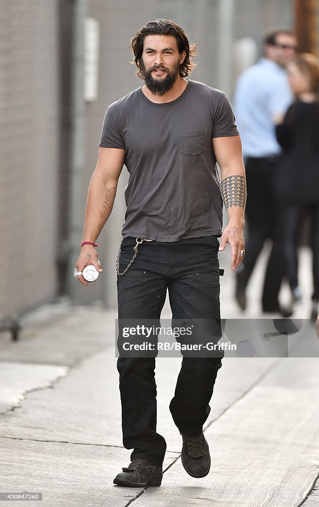 Celebrity Sightings In Los Angeles - June 18, 2014