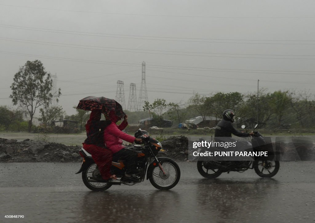 INDIA-WEATHER-MONSOON