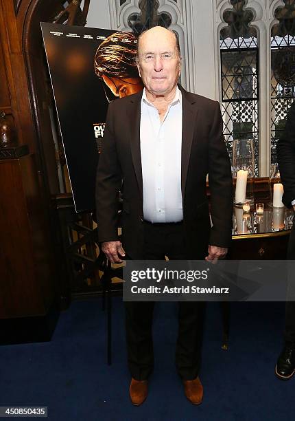 Actor Robert Duvall attends a luncheon celebrating the release of "Out Of The Furnace" at Explorers Club on November 20, 2013 in New York City.