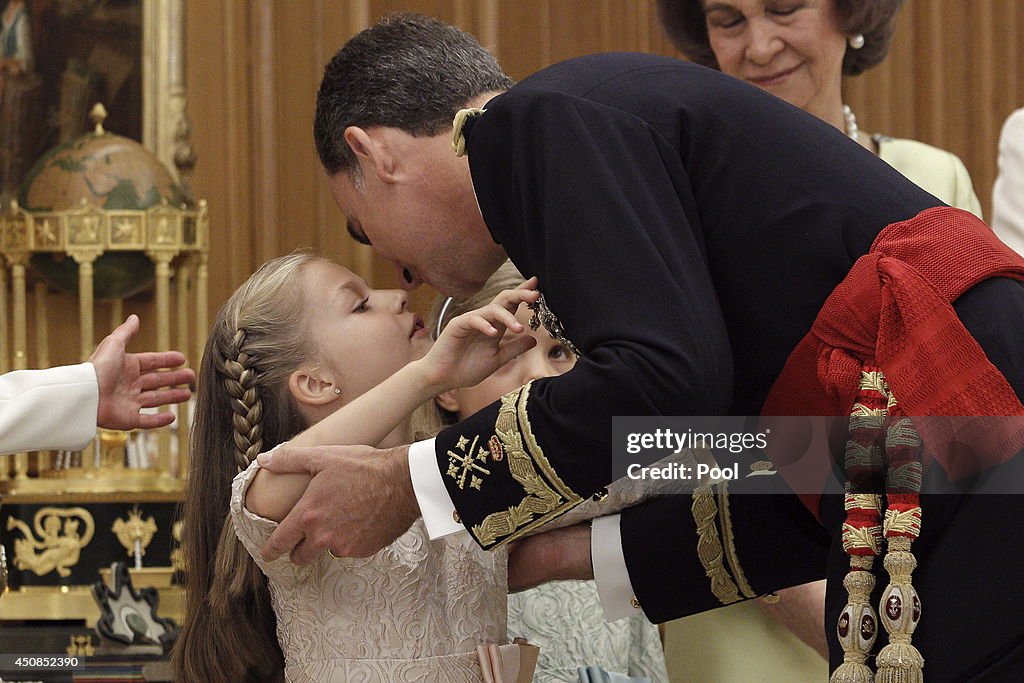 The Coronation Of King Felipe VI And Queen Letizia Of Spain