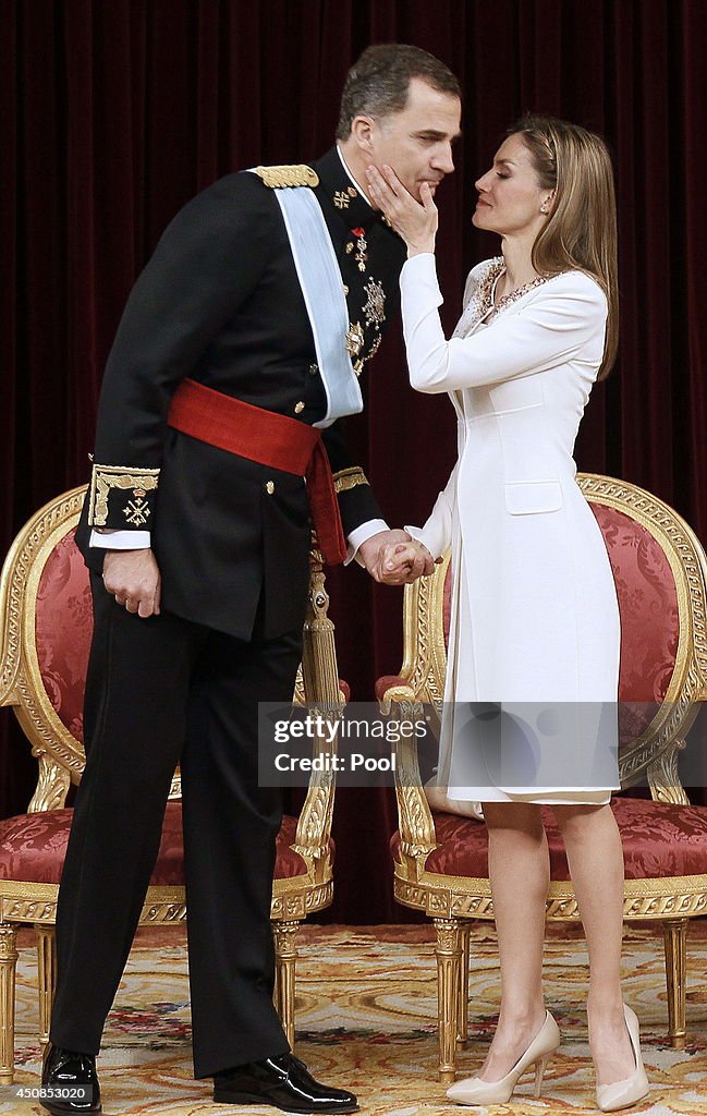 The Coronation Of King Felipe VI And Queen Letizia Of Spain