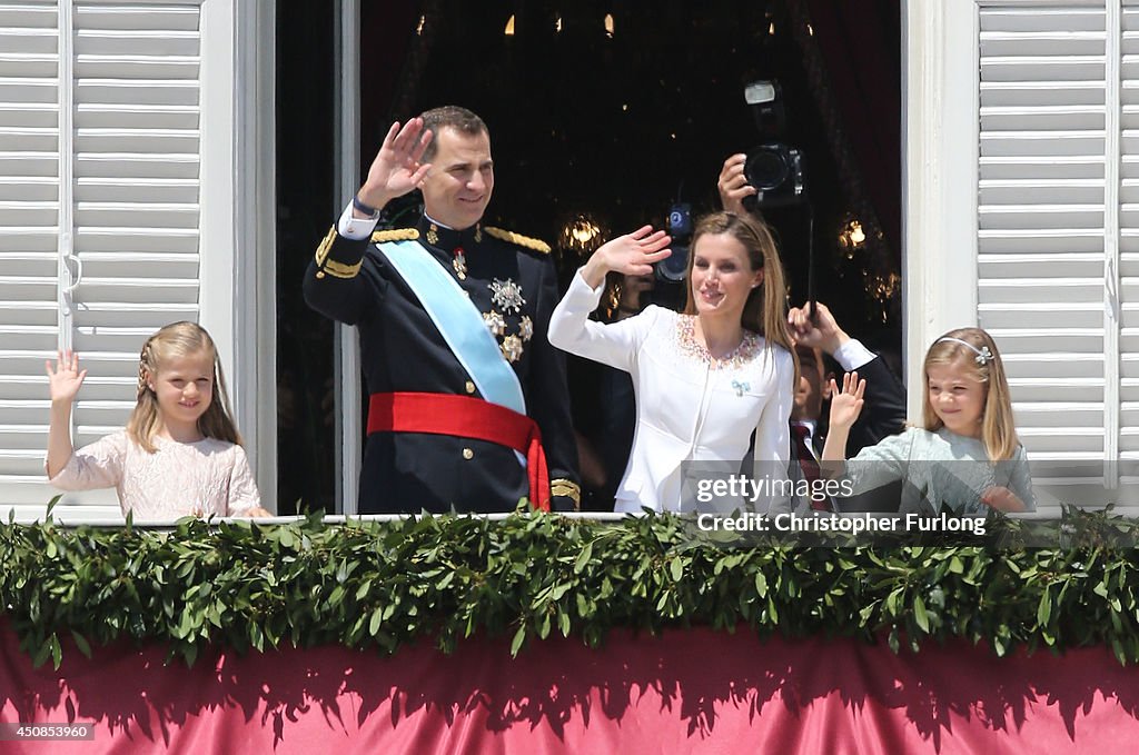 The Coronation Of King Felipe VI And Queen Letizia Of Spain