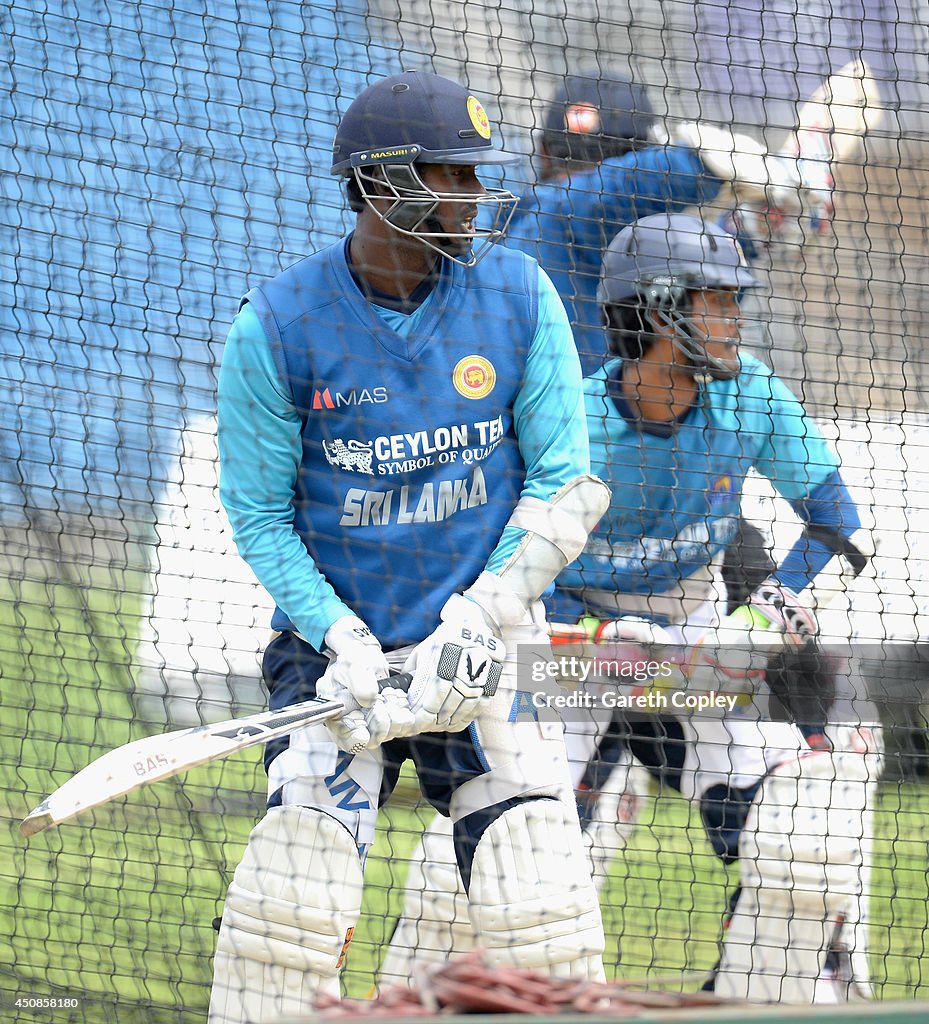 England & Sri Lanka Nets Session