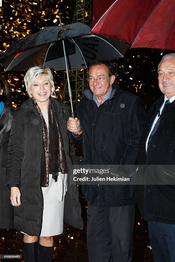 Paris Christmas Village : Opening Night At the Champs Elysee In Paris