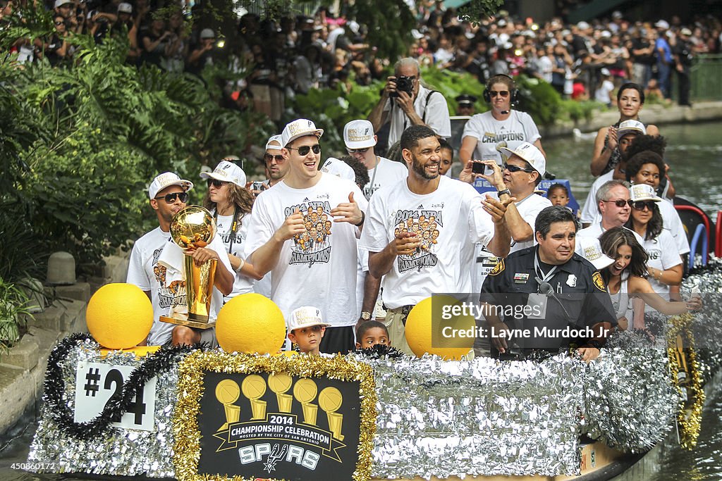 San Antonio Spurs Championship Celebration