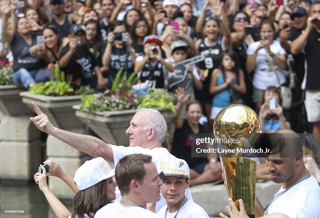 San Antonio Spurs Championship Celebration