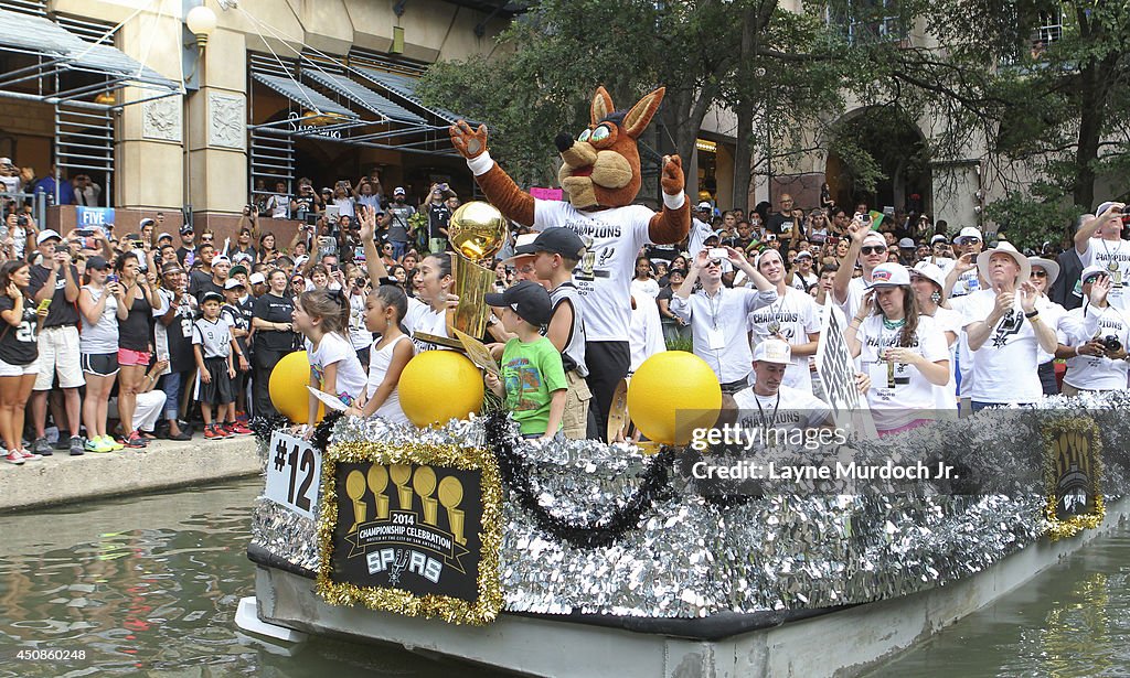 San Antonio Spurs Championship Celebration