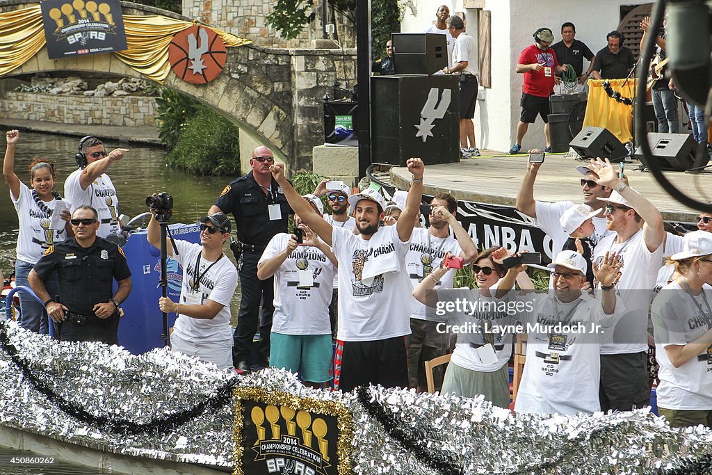 San Antonio Spurs Championship Celebration