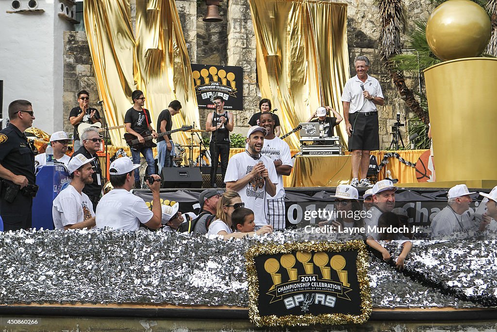 San Antonio Spurs Championship Celebration