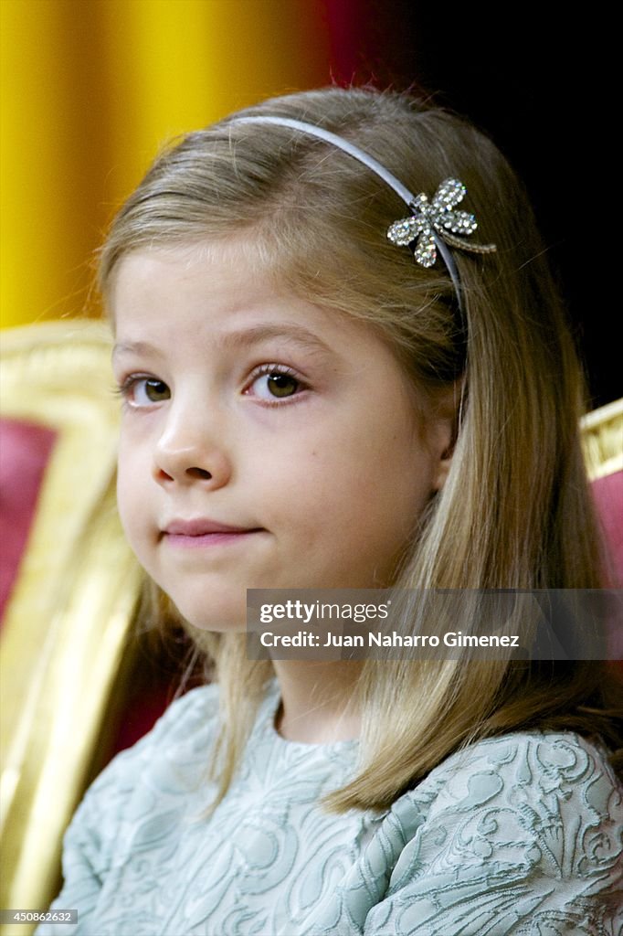 The Coronation Of King Felipe VI And Queen Letizia Of Spain