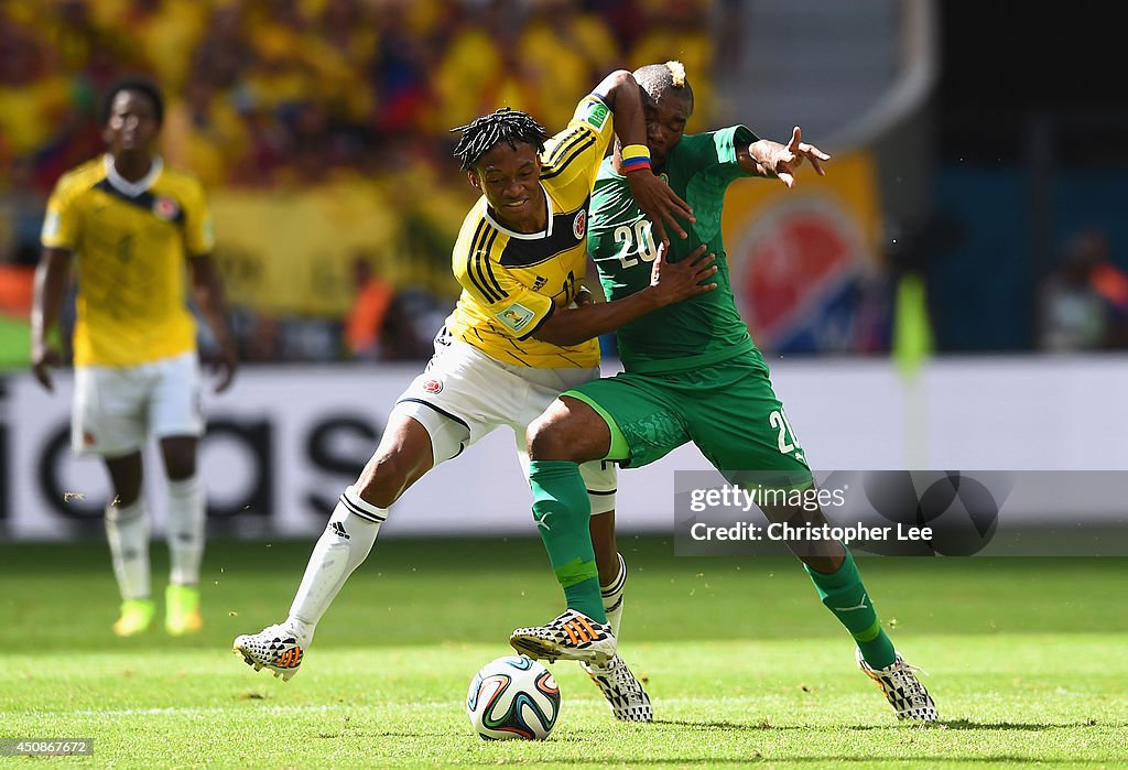 Colombia v Cote D'Ivoire: Group C - 2014 FIFA World Cup Brazil