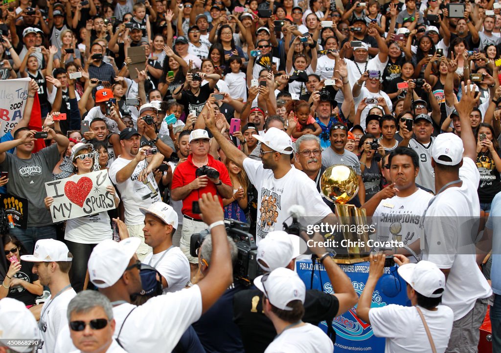 San Antonio Spurs Victory Parade and Rally