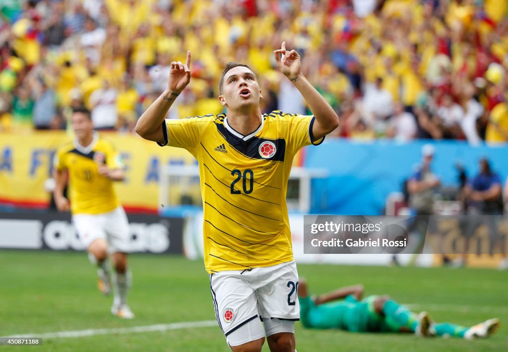 Colombia v Cote D'Ivoire: Group C - 2014 FIFA World Cup Brazil