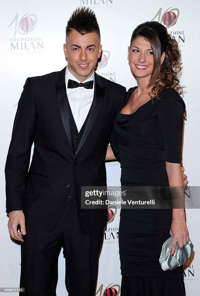 Fondazione Milan 10th Anniversary Gala - Red Carpet