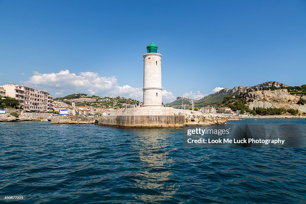 Lighthouse in Cassis