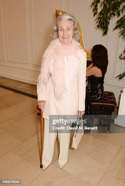 Princess George Galitzine attends the drinks reception hosted by Dockers, the San Francisco based apparel brand, at Kensington Palace on the eve of...