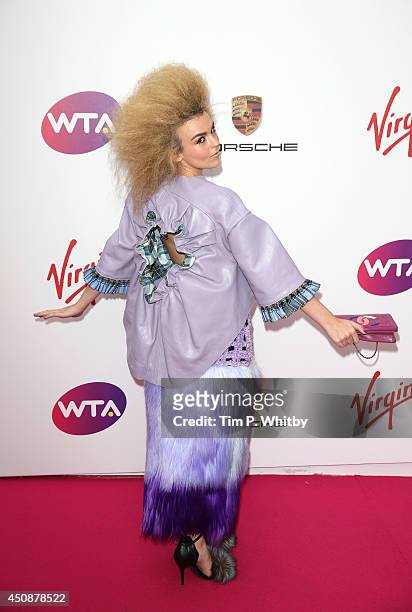 Tallia Storm attends the WTA Pre-Wimbledon party at Kensington Roof Gardens on June 19, 2014 in London, England.