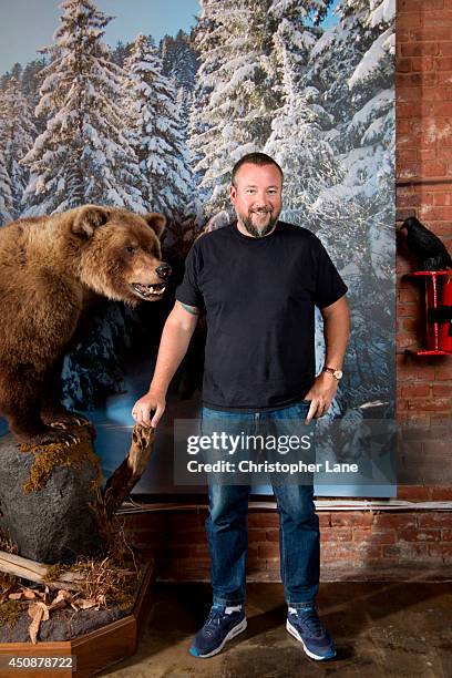 Co-founder and CEO of Vice Shane Smith is photographed for Ad Age on October 15, 2013 in Williamsburg, New York.