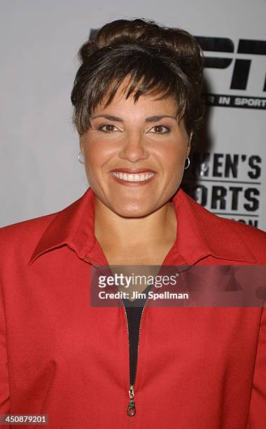 Lisa Fernandez during 22nd Annual Salute To Women In Sports Gala at Waldorf Astoria Hotel in New York City, New York, United States.
