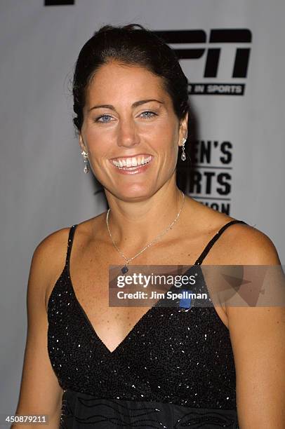 Julie Foudy during 22nd Annual Salute To Women In Sports Gala at Waldorf Astoria Hotel in New York City, New York, United States.