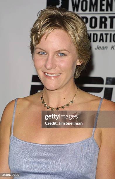 Jenny Thompson during 22nd Annual Salute To Women In Sports Gala at Waldorf Astoria Hotel in New York City, New York, United States.
