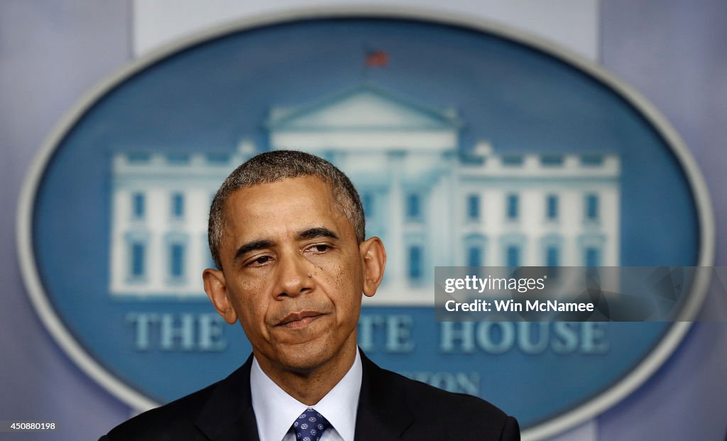 President Obama Delivers Statement On Situation In Iraq