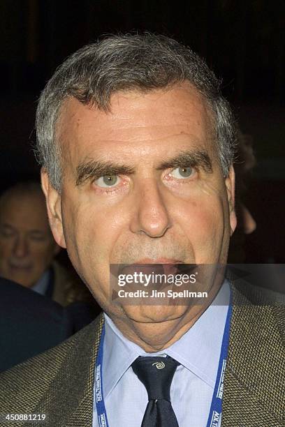 Gerald Levin during The Lord Of The Rings - The Fellowship Of The Ring - New York Premiere at The Ziegfeld Theater in New York City, New York, United...